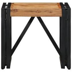 Stolik kawowy 40x40x35 cm lite drewno akacjowe