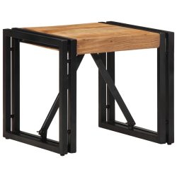 Stolik kawowy 40x40x35 cm lite drewno akacjowe