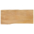 Blat stołu, 80x40x2,5 cm, naturalna krawędź, lite drewno mango