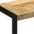 Ławka 60x35x45 cm lite drewno surowe mango