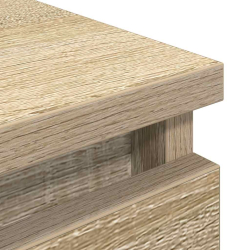 Szafka RTV Sonoma Oak 60x35x54 cm Drewno klejone
