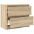 Szafka RTV Sonoma Oak 60x35x54 cm Drewno klejone