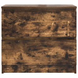 Szafka RTV Dąb wędzony 60x35x54 cm Drewno klejone