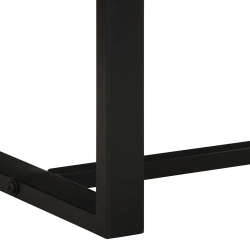 Ławka 80x35x45 cm lite drewno surowe mango