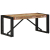 Stolik kawowy wielokolorowy 80x40x35 cm lite drewno odzyskane