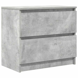 Szafka RTV Beton Szary 60x35x54 cm Drewno klejone