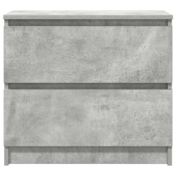 Szafka RTV Beton Szary 60x35x54 cm Drewno klejone