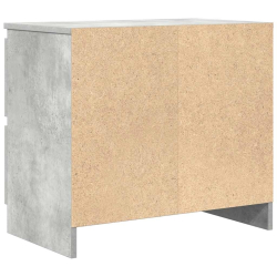 Szafka RTV Beton Szary 60x35x54 cm Drewno klejone