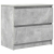 Szafka RTV Beton Szary 60x35x54 cm Drewno klejone