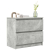 Szafka RTV Beton Szary 60x35x54 cm Drewno klejone