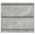 Szafka RTV Beton Szary 60x35x54 cm Drewno klejone