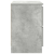 Szafka RTV Beton Szary 60x35x54 cm Drewno klejone