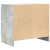 Szafka RTV Beton Szary 60x35x54 cm Drewno klejone