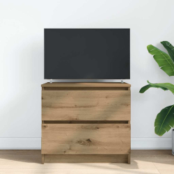 Szafka RTV Artisan Oak 60x35x54 cm Drewno klejone