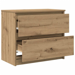 Szafka RTV Artisan Oak 60x35x54 cm Drewno klejone