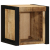 Szafka nocna 40x35x40 cm lite drewno surowe mango