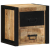 Szafki nocne 2 szt. 40x35x40 cm Drewno lite surowe Mango