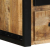 Szafki nocne 2 szt. 40x35x40 cm Drewno lite surowe Mango