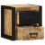 Szafki nocne 2 szt. 40x35x40 cm Drewno lite surowe Mango