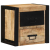 Szafki nocne 2 szt. 40x35x40 cm Drewno lite surowe Mango