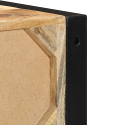 Szafka nocna 40x35x40 cm lite drewno surowe mango