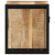 Szafka nocna 40x35x40 cm lite drewno surowe mango