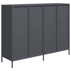 Szafka, antracytowa, 135x39x103,5 cm, stal walcowana na zimno