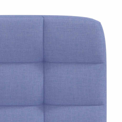 Krzesła do jadalni 4 szt. Jeans Niebieski Tkanina