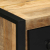 Szafka nocna 40x35x25 cm lite drewno surowe mango