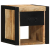 Szafki nocne 2 szt. 40x35x40 cm Drewno lite surowe Mango