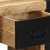 Szafki nocne 2 szt. 40x35x40 cm Drewno lite surowe Mango