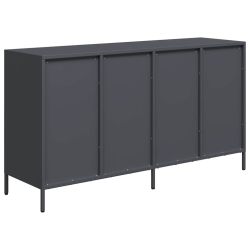 Szafka, antracytowa, 135x39x73,5 cm, stal walcowana na zimno