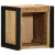 Szafki nocne 2 szt. 40x35x40 cm Drewno lite surowe Mango