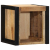 Szafki nocne 2 szt. 40x35x40 cm Drewno lite surowe Mango
