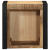 Szafki nocne 2 szt. 40x35x40 cm Drewno lite surowe Mango