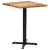 Noga stołu bistro czarna 56x56x72 cm żeliwo