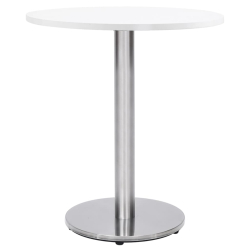 Noga stołu bistro srebrna Ø45x72 cm stal nierdzewna