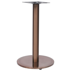 Noga stołu bistro złota Ø45x72 cm stal nierdzewna