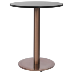 Noga stołu bistro złota Ø45x72 cm stal nierdzewna