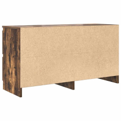 Szafka RTV Dąb wędzony 100x35x54 cm Drewno klejone