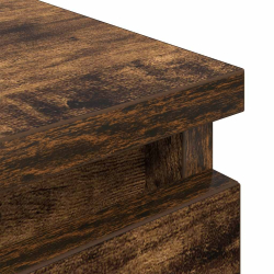 Szafka RTV Dąb wędzony 100x35x54 cm Drewno klejone