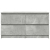 Szafka RTV Beton Szary 100x35x54 cm Drewno klejone