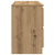 Szafka RTV Artisan Oak 100x35x54 cm Drewno klejone