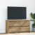 Szafka RTV Artisan Oak 100x35x54 cm Drewno klejone