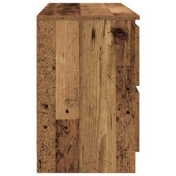 Szafka RTV Stare drewno 100x35x54 cm Drewno klejone