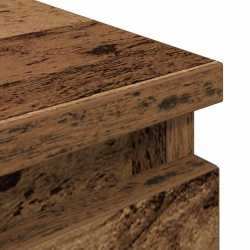 Szafka RTV Stare drewno 100x35x54 cm Drewno klejone