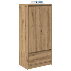 Szafka z szufladą Artisan Oak 55,5x34x119,5 cm Drewno klejone