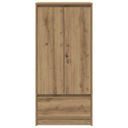 Szafka z szufladą Artisan Oak 55,5x34x119,5 cm Drewno klejone