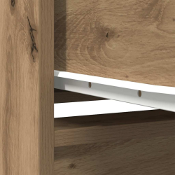 Szafka z szufladą Artisan Oak 55,5x34x119,5 cm Drewno klejone