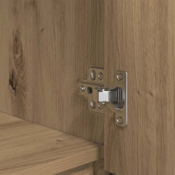 Szafka z szufladą Artisan Oak 55,5x34x119,5 cm Drewno klejone